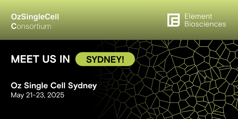 Meet Element Biosciences at Oz Single Cell Sydney