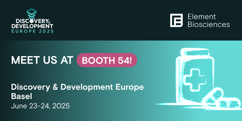 Meet Element Biosciences at Discovery Development Basel