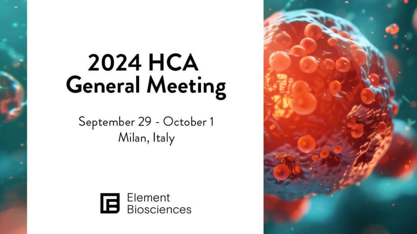 Meet Element Biosciences at HCA General Meeting