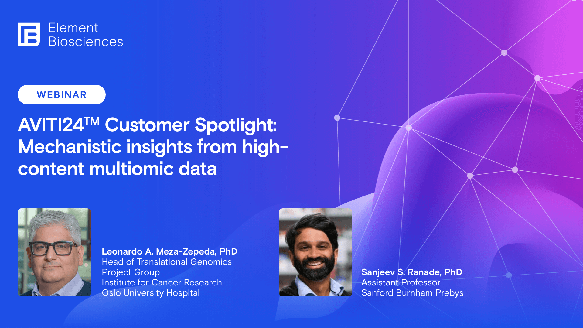 AVITI24 Customer Spotlight Webinar on Demand