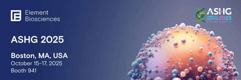 Meet Element Biosciences at ASHG 2025