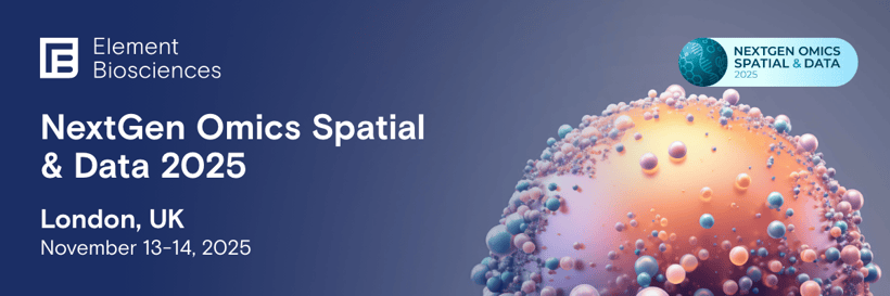 Meet Element Biosciences at NextGen Omics Spatial & Data 2025