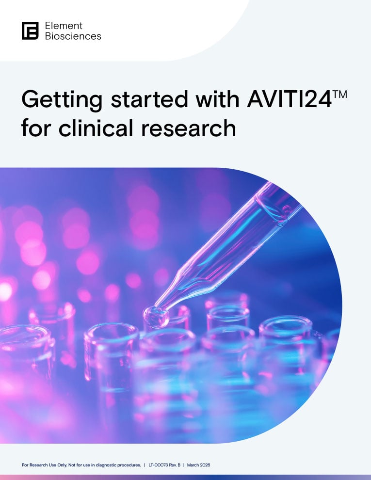Ebook - Getting started with AVITI24 for Clinical Research