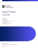 Cytos Protein User Guide (MA-00095)