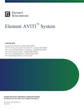 AVITI System User Guide (MA-00008)