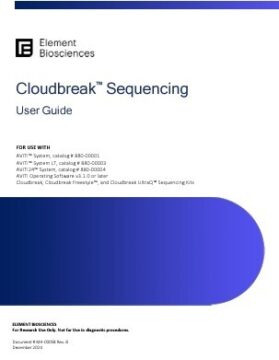 Cloudbreak Sequencing User Guide (MA-00058 Rev H)