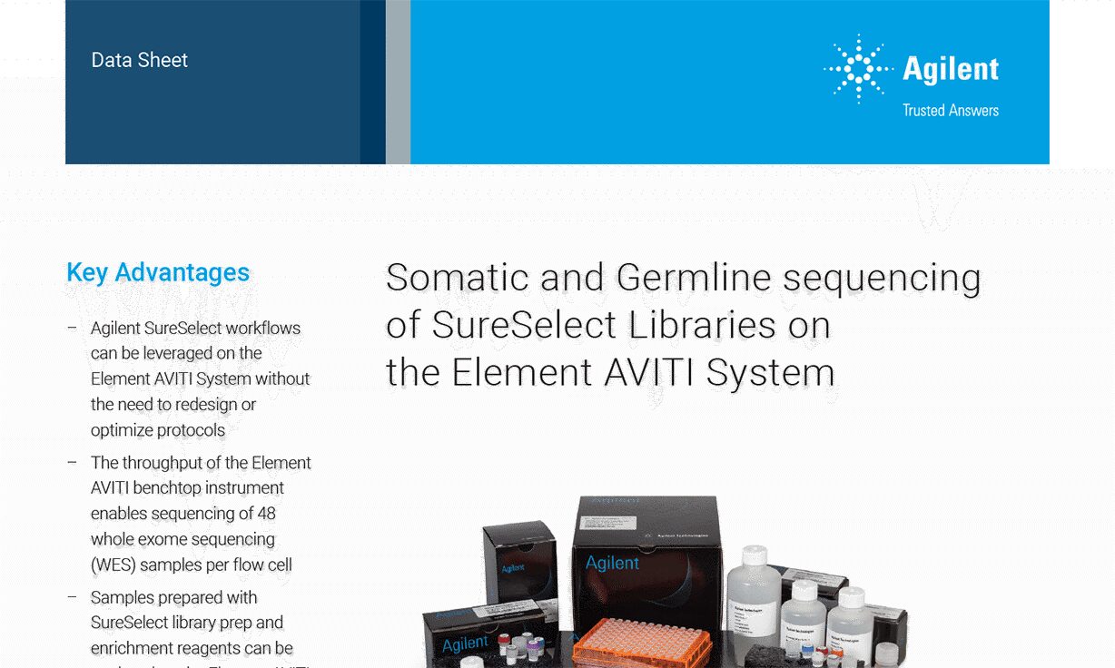 Agilent Somatic Germline Sequencing App Note