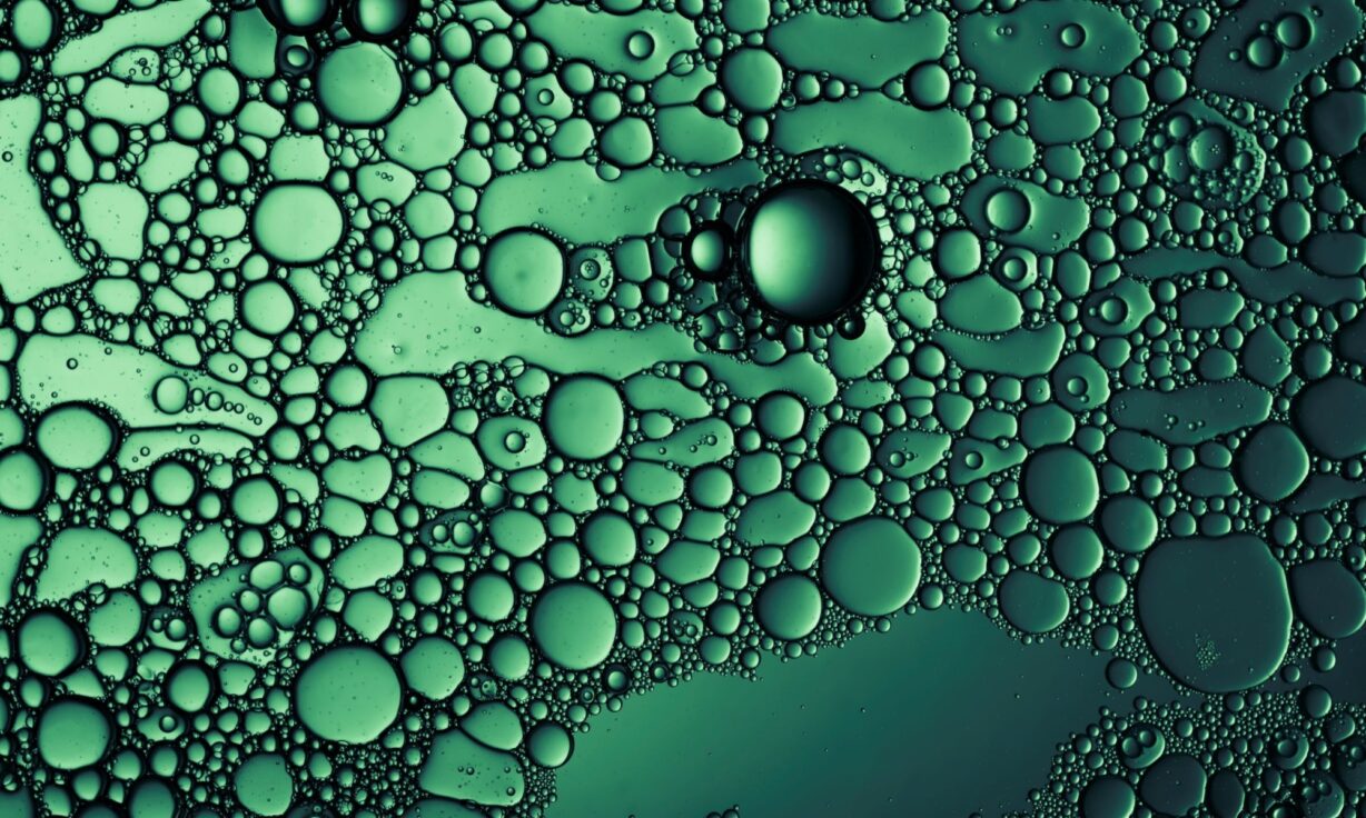Abstract Green Cells 110822 2400px Wide
