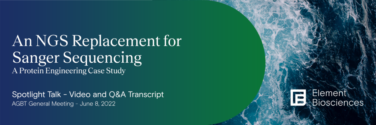 An NGS Replacement for Sanger Sequencing