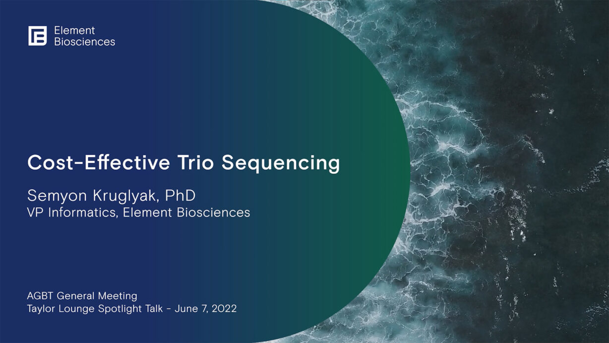 Cost-Effective Trio Sequencing