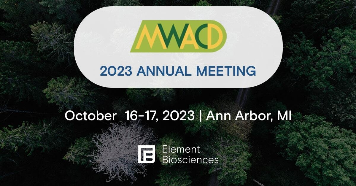 Meet Element Biosciences at MWACD 2023 Element Biosciences