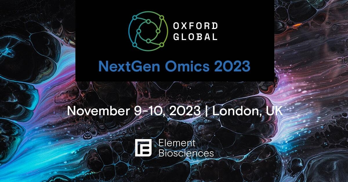 Meet Element Biosciences at NextGen Omics 2023 Element Biosciences