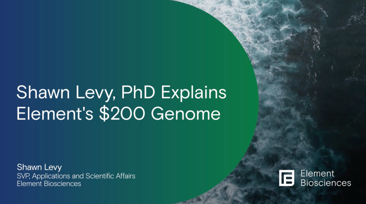 Element's 200 Genome Element Biosciences
