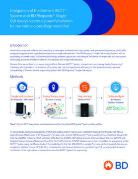 Pages from aviti bd rhapsody single cell assays immuno oncology bd 63787