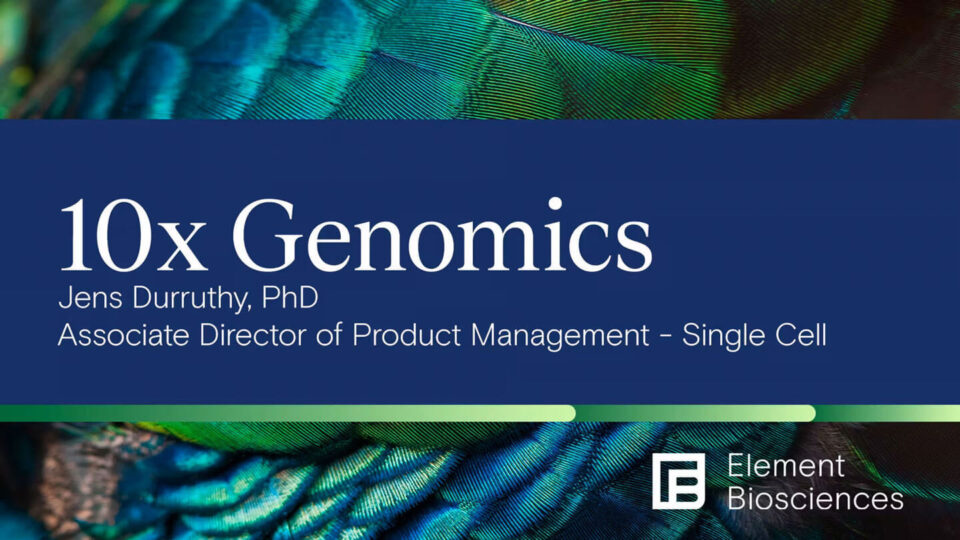 10x Genomics Testimonial Video Cover Photo